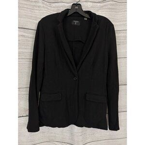 Tahari Soft Unstructured Black Blazer Size M